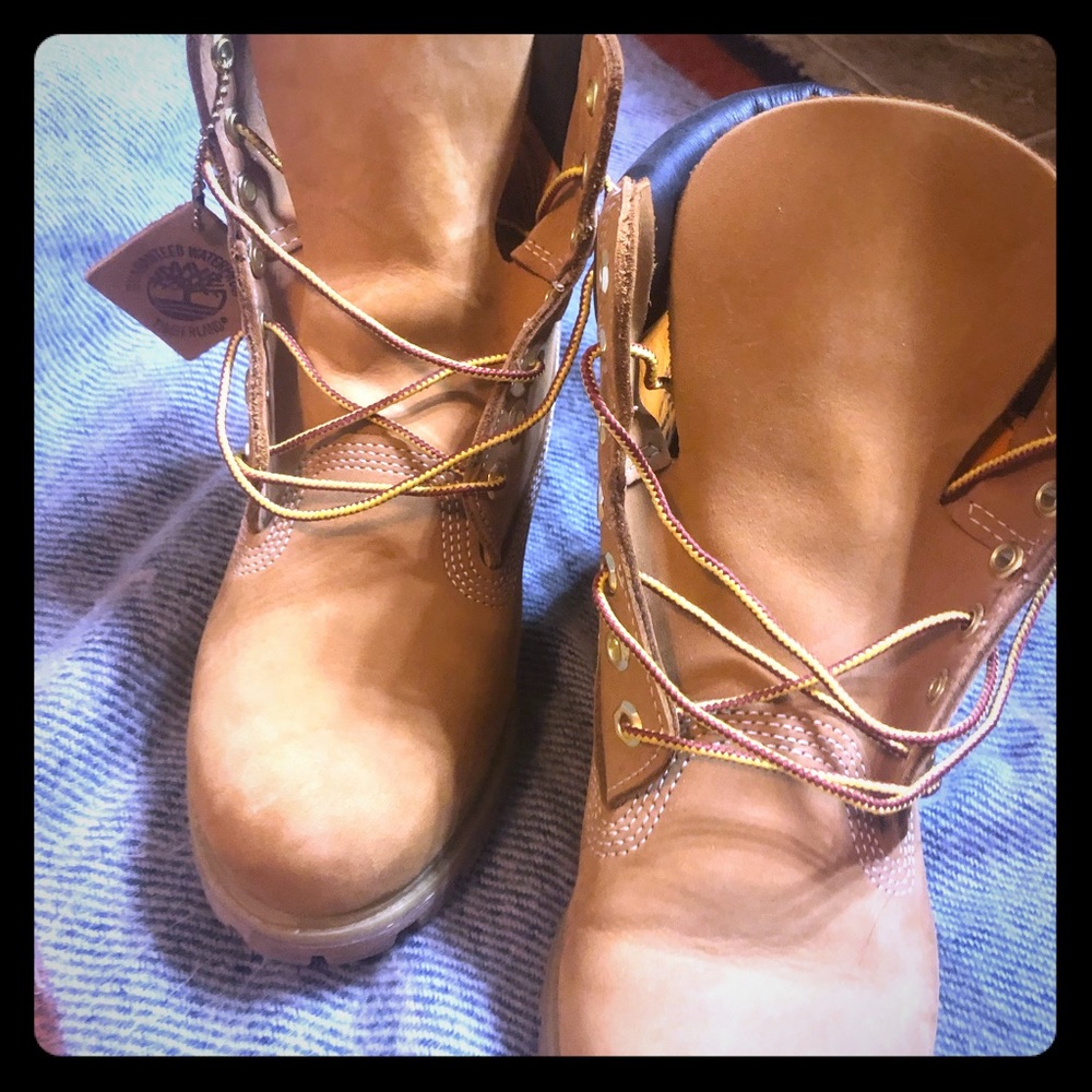 Tan timberlands
